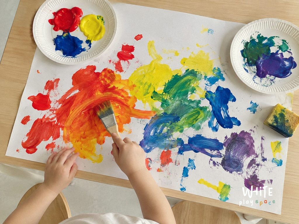 Colour Mixing Painting