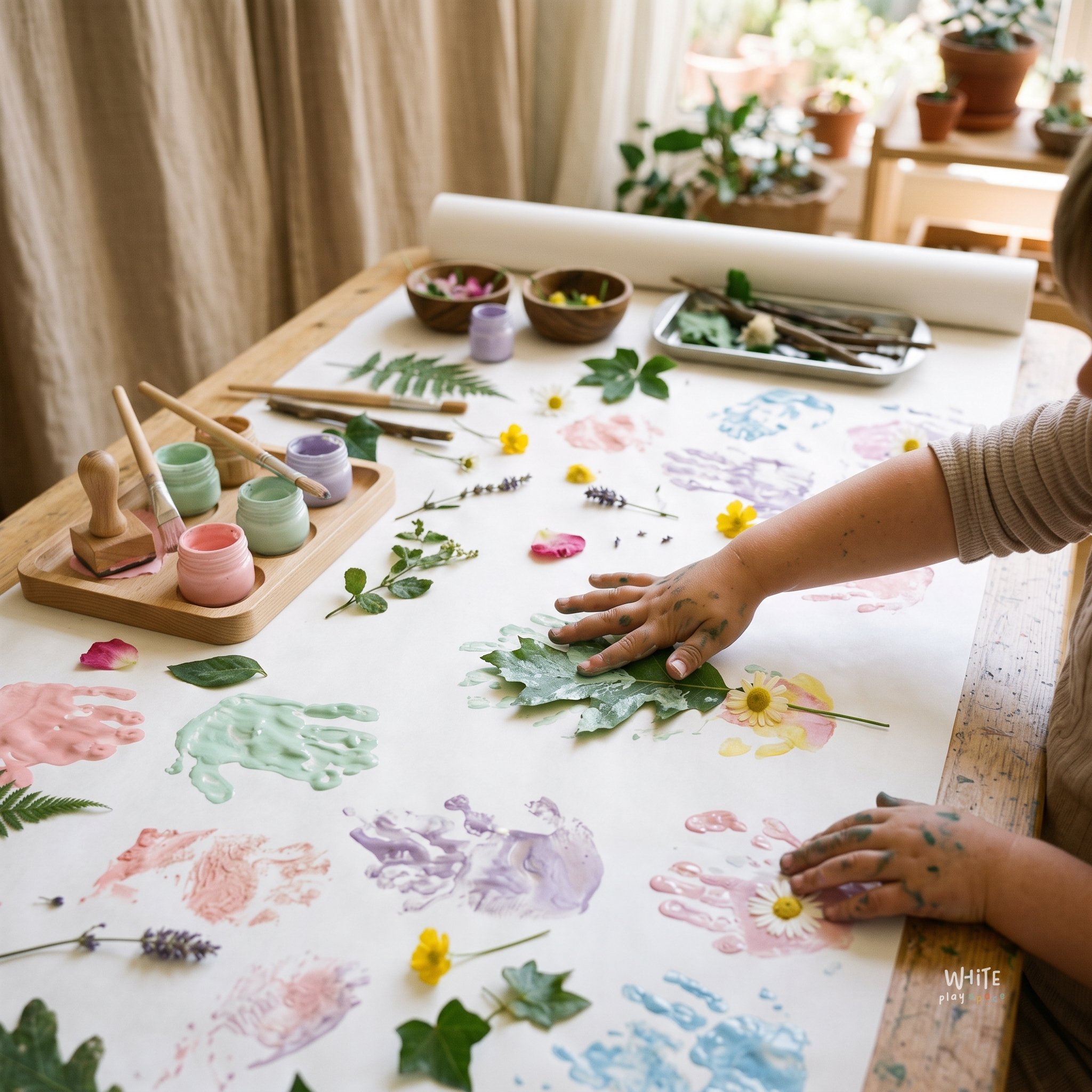 Flower & Leaf Printing