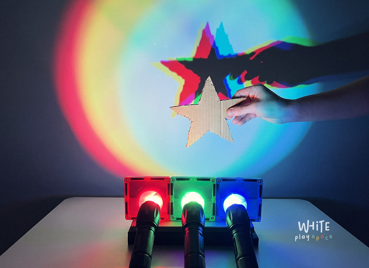 Colour Shadow Experiments