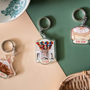 Ipoh keychain, ipoh souvenir, Ipoh White Coffee