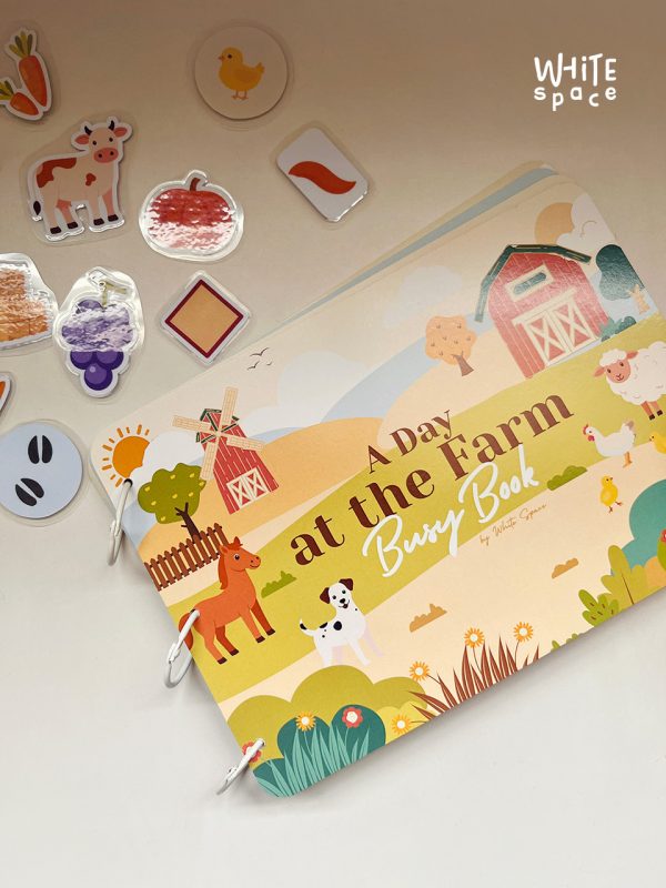 busy book, white space ipoh, busy book ipoh, toddler busy book, busy book malaysia
