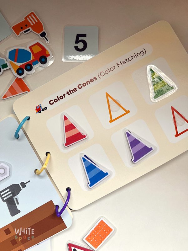 Busy Book - Construction Site - Printable PDF -  Digital Download - Image 6