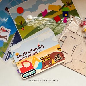 Busy Book + Art & Craft Set - 3 Busy Books Bundle