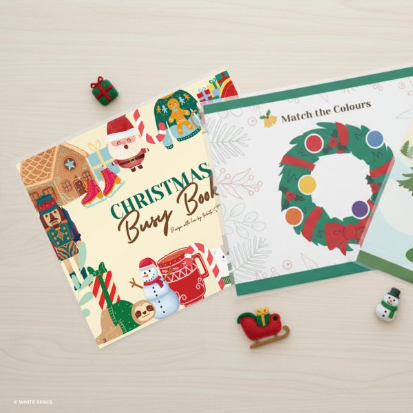 christmas busy book, christmas busy book digital download, christmas busy book printable